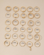 30pcs Punk Style Rings Set - Gold YAAYA Boutique 100032