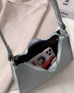Casual Women Shoulder Bag - Blue YAAYA Boutique 100029