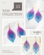 Leaf Drop Earrings YAAYA Boutique 100010 - 1